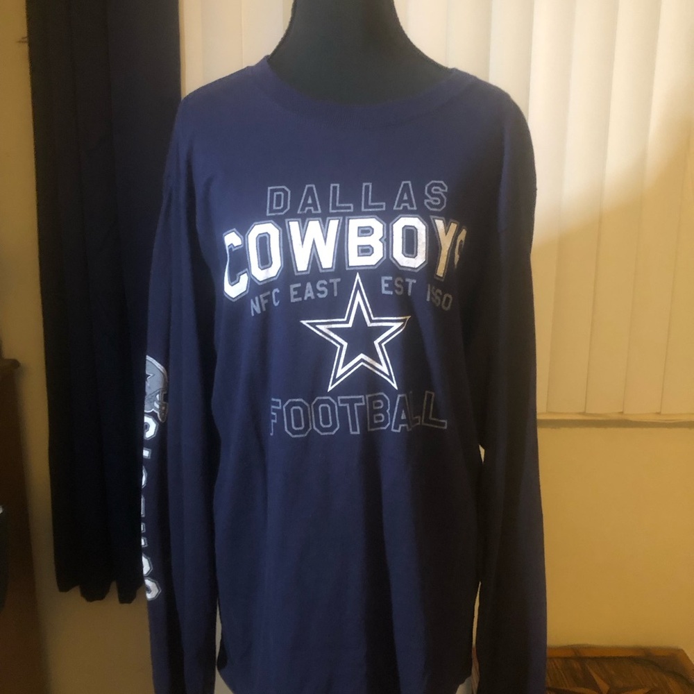 Authentic American Heritage Navy Long Sleeve Tee